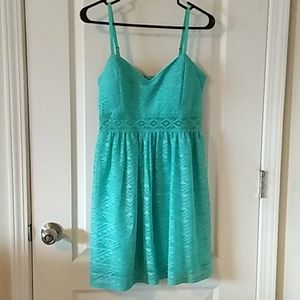 Teal dress